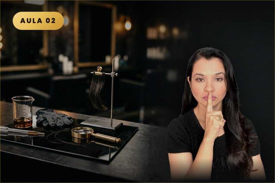 Aula 02 — avaliação capilar e teste de mecha, com Tatiane Rosa